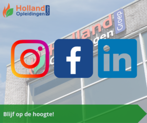Holland Opleidingen Groep is actief op sociale media.