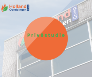 Privéles volg je bij Holland Opleidingen Groep.