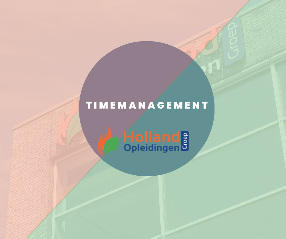 Timemanagement volg je in een workshop, training of (basis)opleiding.